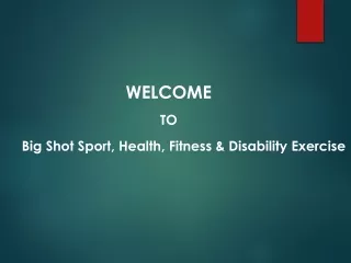 welcome to
