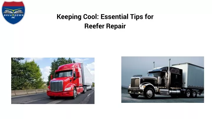 keeping cool essential tips for reefer repair