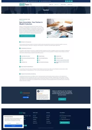 Syon Associates Taxationpdf