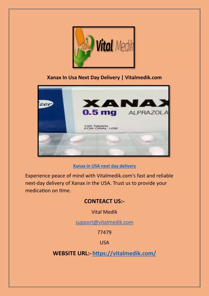 xanax in usa next day delivery vitalmedik com