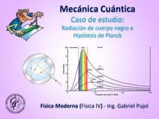 ESTUDIO DE CASOS - Mecánica Cuántica (01) - Radiación de cuerpo negro e Hipótesis de Planck
