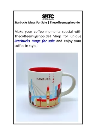 Starbucks Mugs For Sale Thecoffeemugshop.de