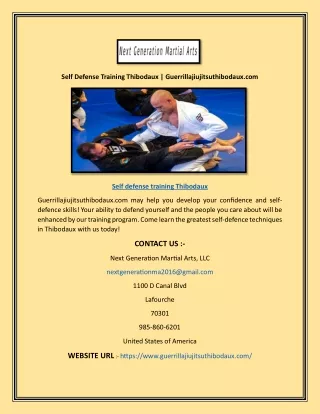 Kids Self Defense Classes | Guerrillajiujitsuthibodaux.com