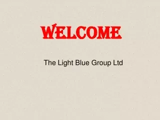 welcome