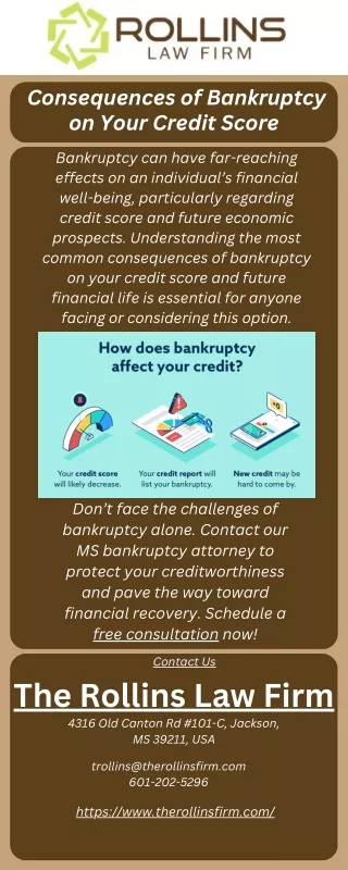 Consequences of Bankruptcy on Your Credit Score