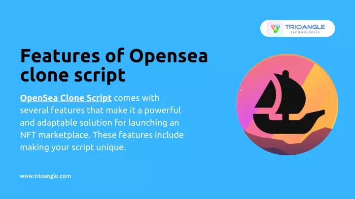 features of opensea clone script