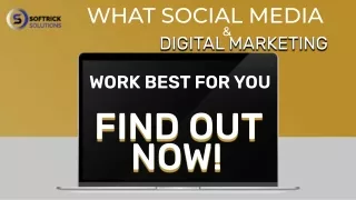 What social media  and digital marketing work best for your find it now-compressed