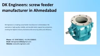 screw feeder manufacturer in ahmedabad, Best screw feeder manufacturer in ahmeda
