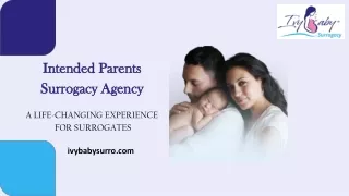Intended Parents Surrogacy Agency