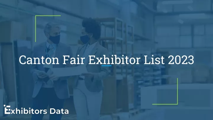canton fair exhibitor list 2023
