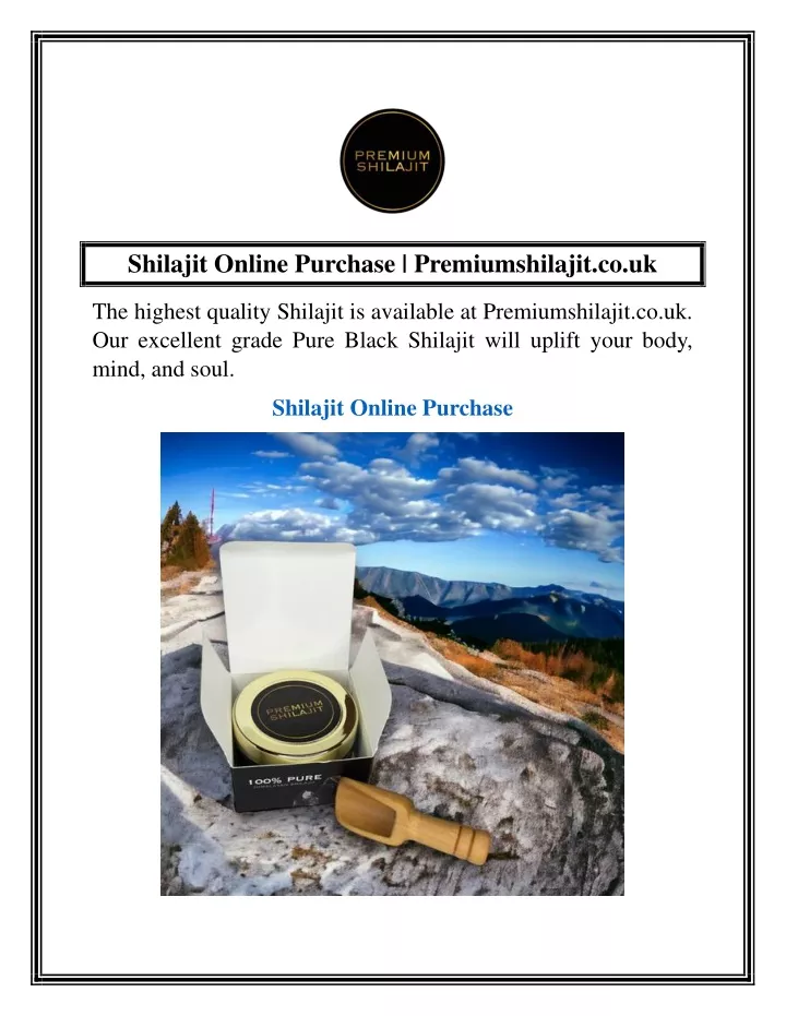 shilajit online purchase premiumshilajit co uk