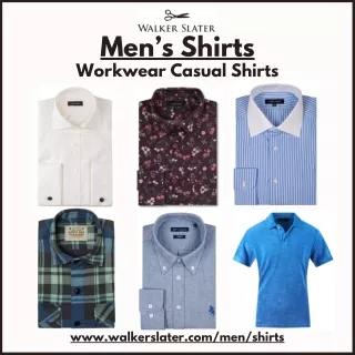 Men's Shirts - Workwear Casual Shirts