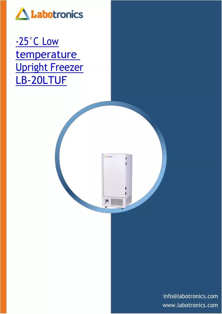 25 c low temperature upright freezer lb 20ltuf