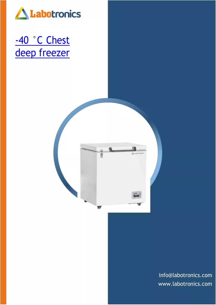 40 c chest deep freezer