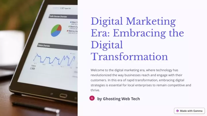 digital marketing era embracing the digital