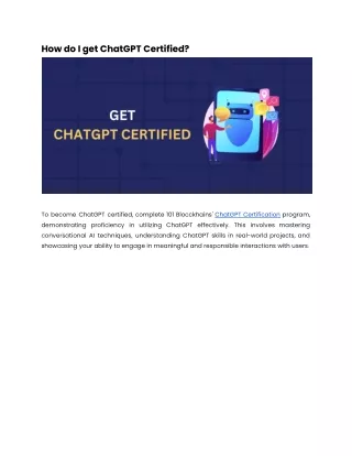 How do I get ChatGPT Certified_