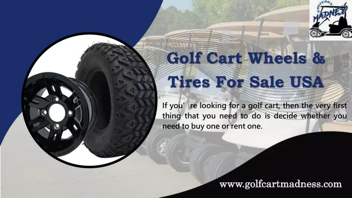 golf cart wheels tires for sale usa