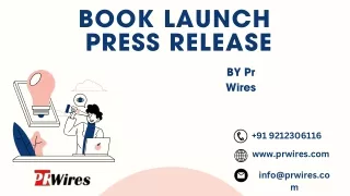 A book launch press release