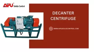 Decanter Centrifuge