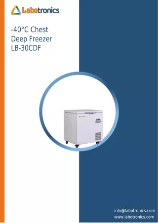 40 c chest deep freezer lb 30cdf