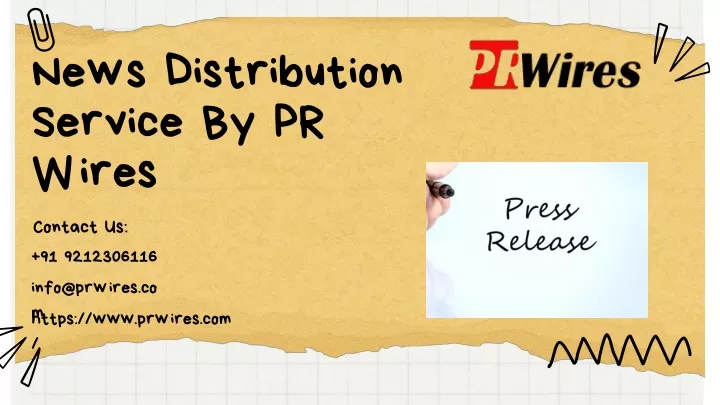 news distribution service by pr wires