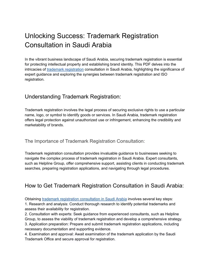 unlocking success trademark registration