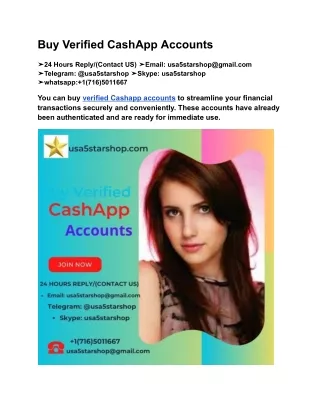 Buy Verified CashApp Accounts