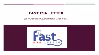 What Is An ESA Letter?