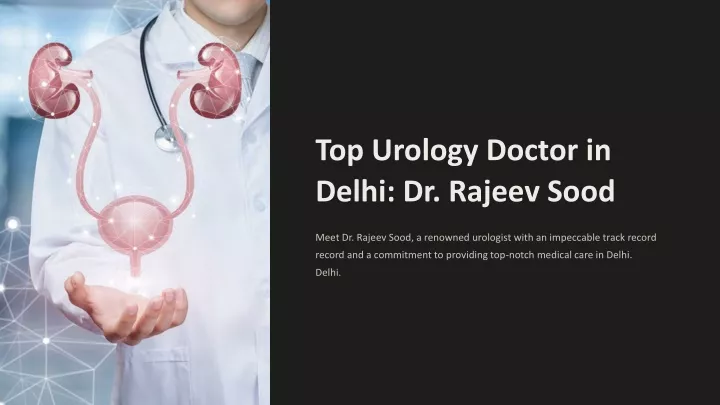 top urology doctor in delhi dr rajeev sood