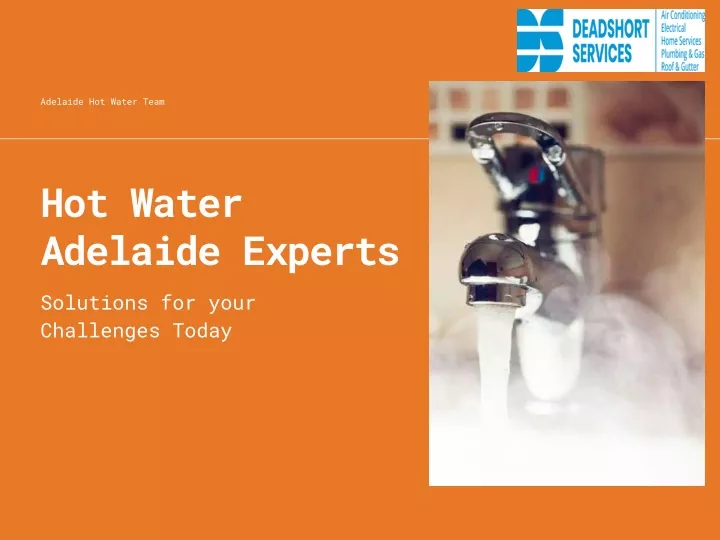 adelaide hot water team