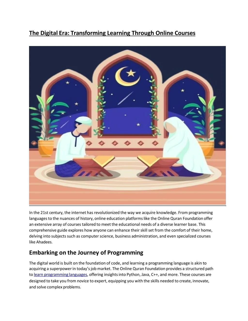PPT - The Digital Era Transforming Learning Through Online Courses ...