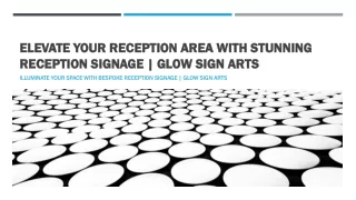 Illuminate Your Space with Bespoke Reception Signage | Glow Sign Arts