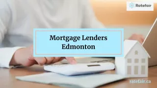 Mortgage Lenders Edmonton