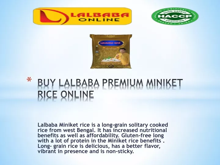 buy lalbaba premium miniket rice online