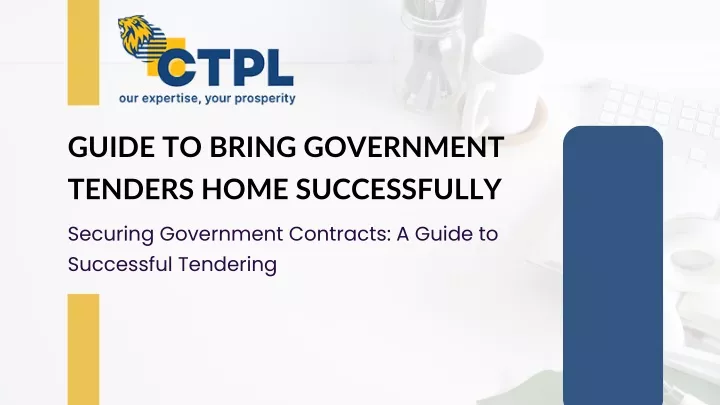 guide to bring government tenders home