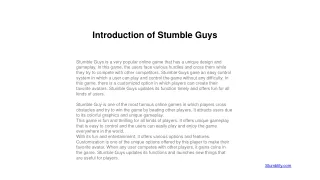 stumblify com
