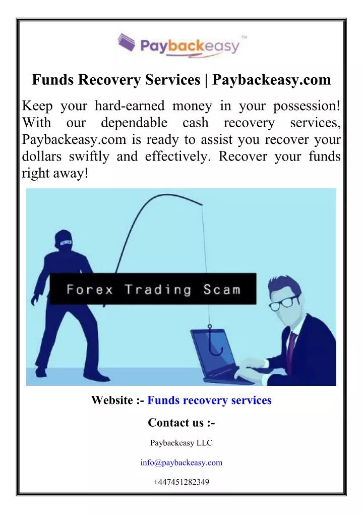 funds recovery services paybackeasy com