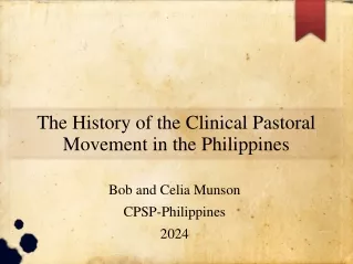 History of CPE in the Philippines