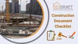 Construction Documents Checklist