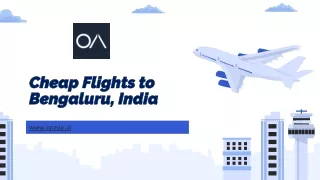 Cheap Flights to Bengaluru, India - www.oneair.ai