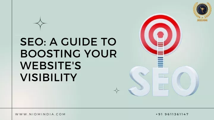 seo a guide to boosting your website s visibility
