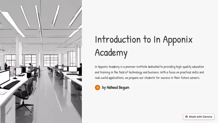 introduction to in apponix academy