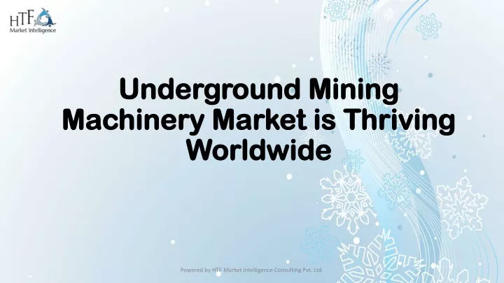 underground mining underground mining machinery