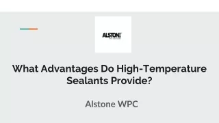 What Advantages Do High-Temperature Sealants Provide