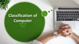 Classification of Computer