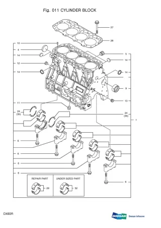 DAEWOO DOOSAN DX60R MINI CRAWLER EXCAVATOR Service Repair Manual