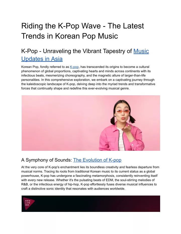 riding the k pop wave the latest trends in korean