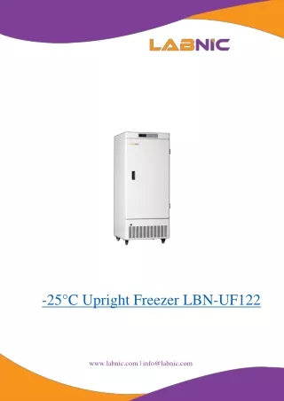 -25°C-Upright-Freezer-LBN-UF122