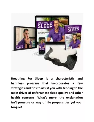 Breathing For Sleep™ PDF eBook Download Free