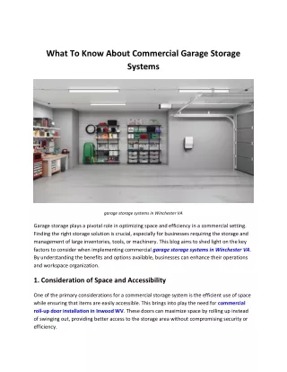 What To Know About Commercial Garage Storage Systems-merged